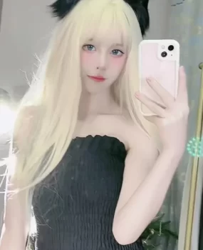 发廊刚刚到学洗护的COS小野猫00后水多